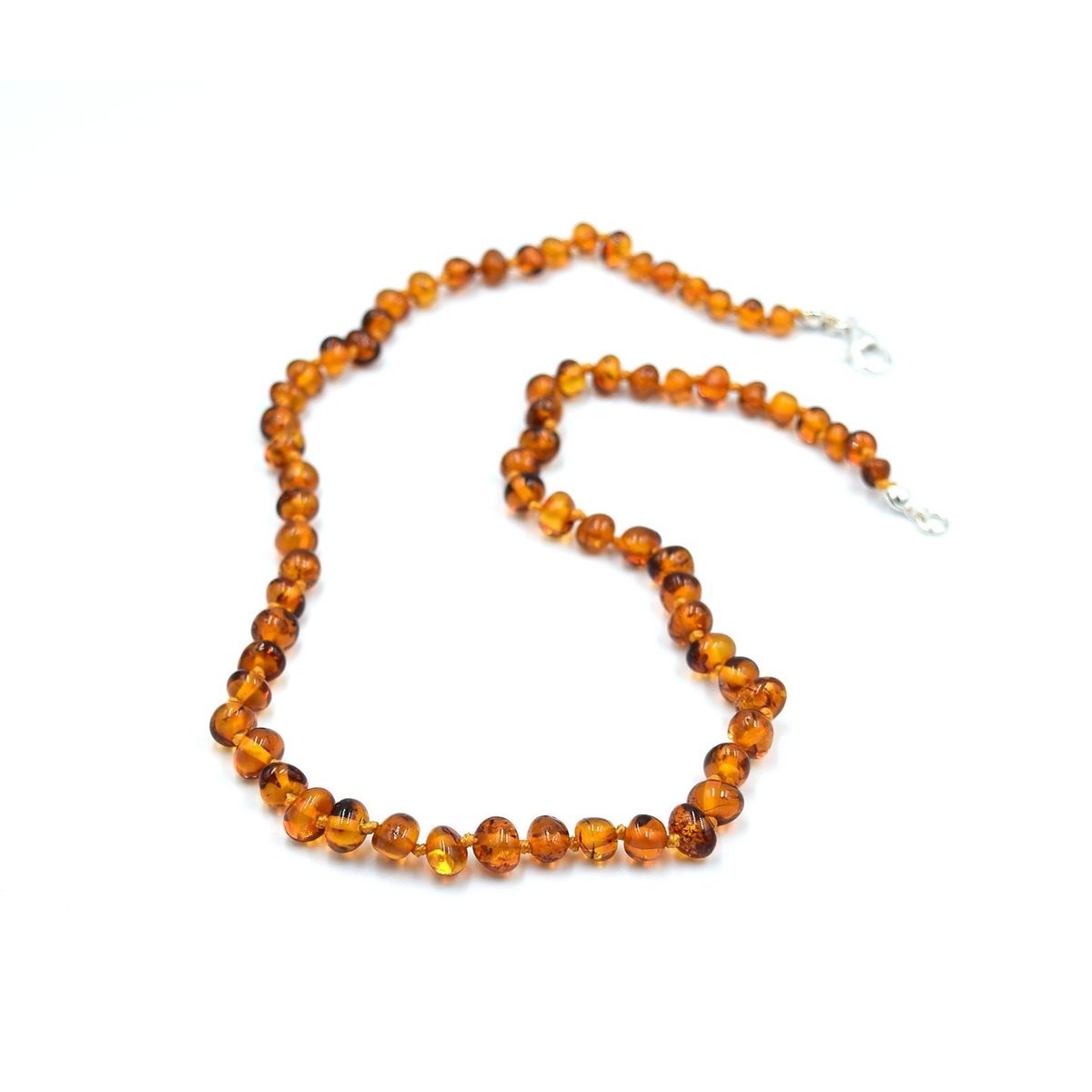 GENERICO - Collar de Ámbar Báltico Certificado para Adulto 45 cm