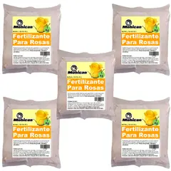 MOHICAN - PROMO 5 X FERTILIZANTE PARA ROSAS N-P-K (15-15-15) BOLSA 1KG
