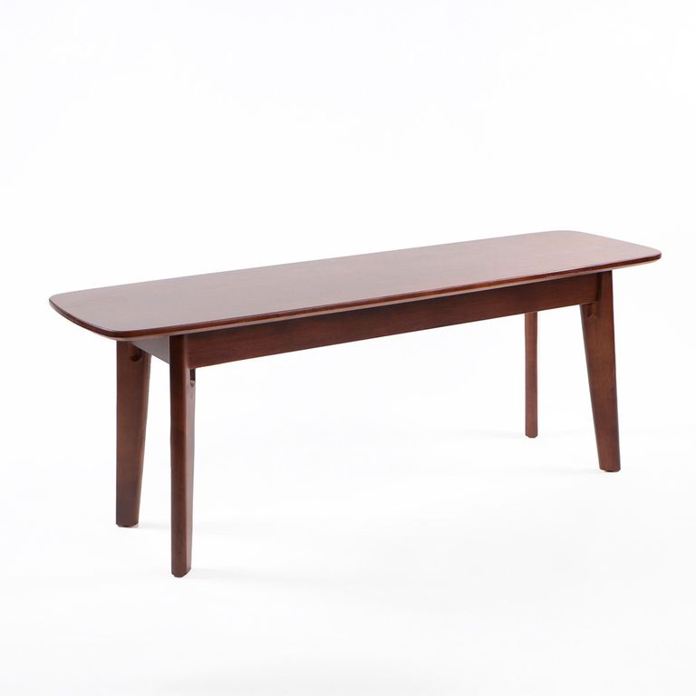 Banqueta Brahms Madera de Caucho 119x34,5x44 cm Diseno Versatil