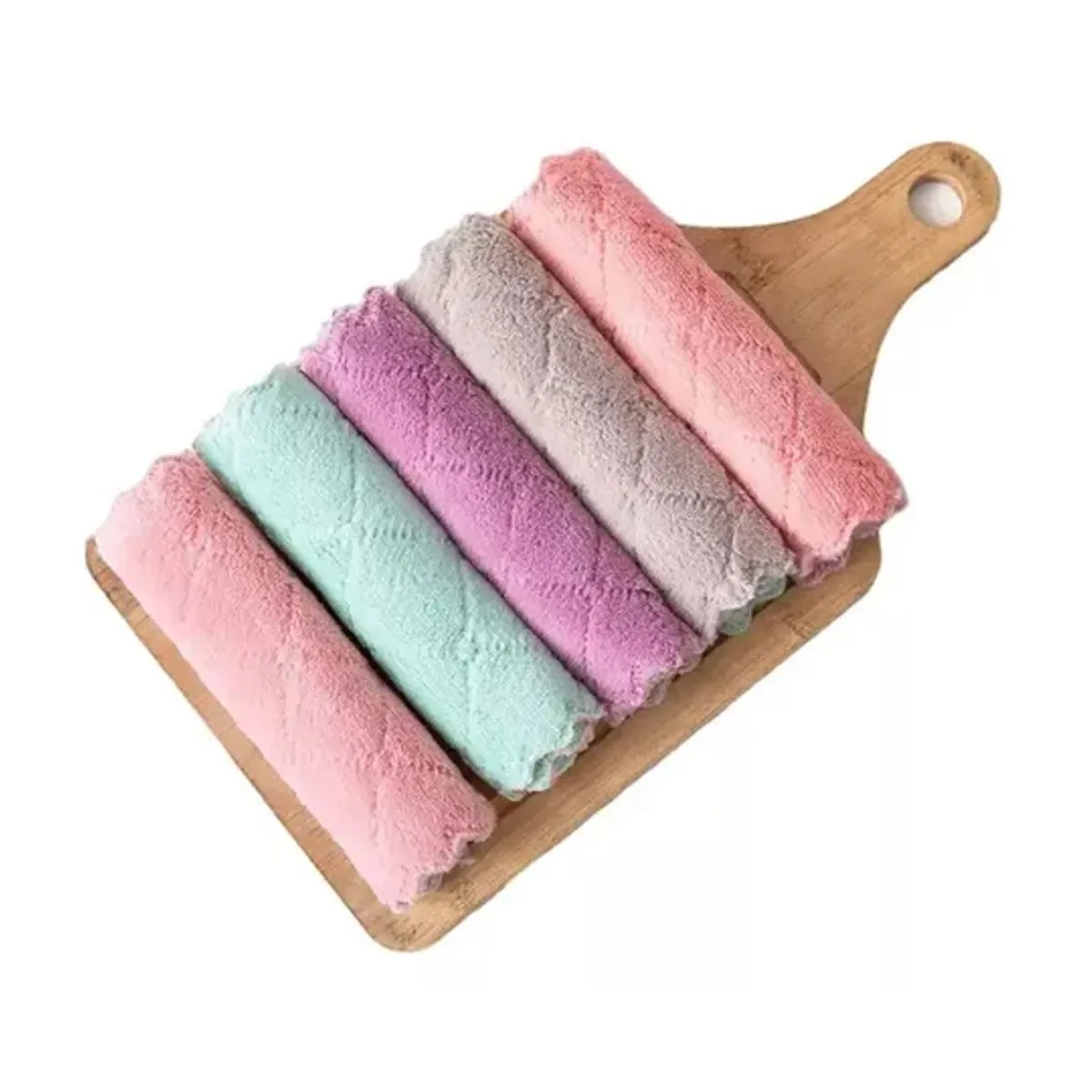 GENERICO - SET DE TOALLAS DE MANO X 5 UNIDADES