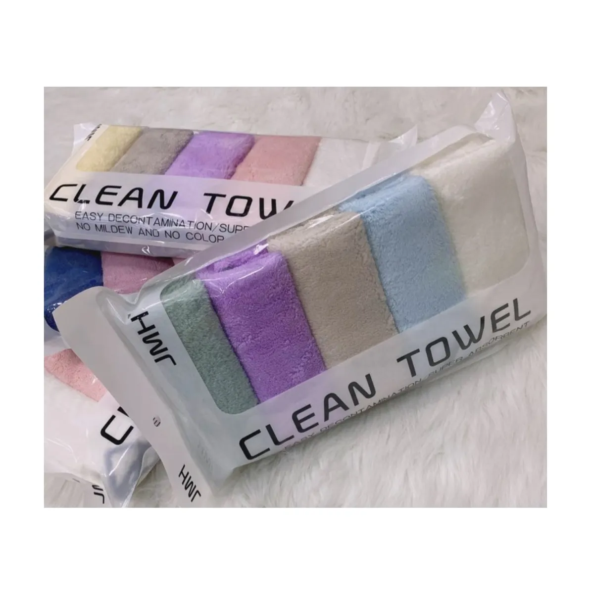 GENERICO - SET DE TOALLAS DE MANO X 5 UNIDADES