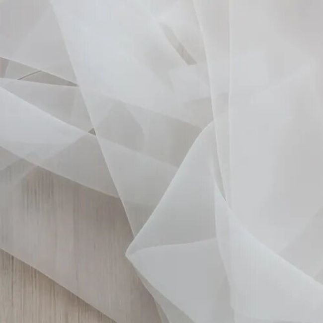 GENERICO - velo liso blanco 10 metros