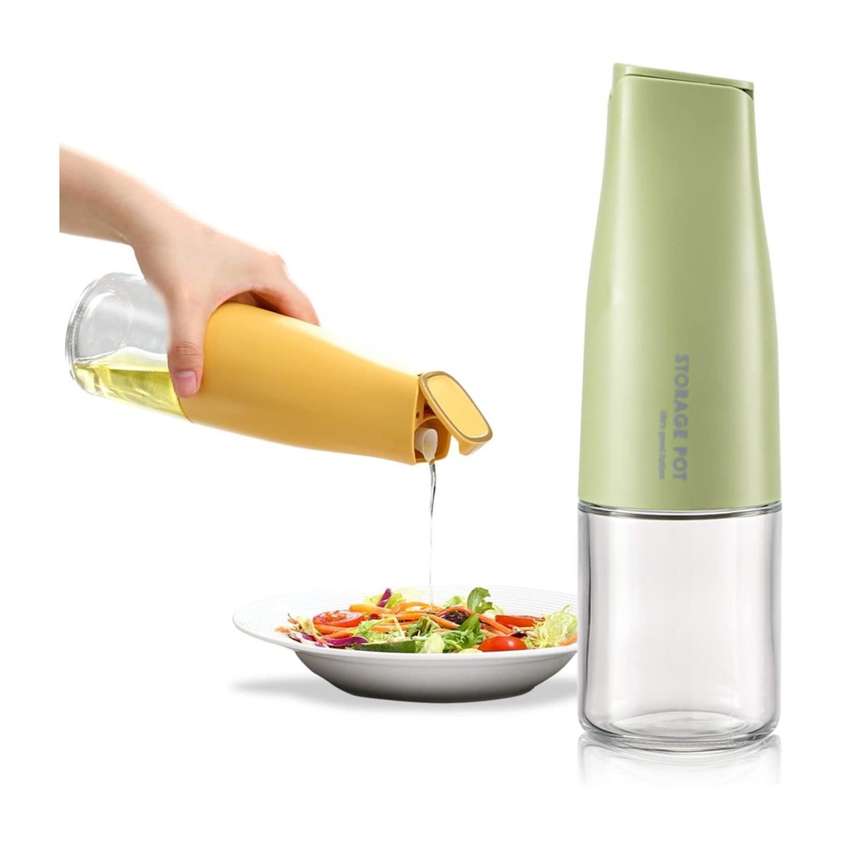 GENERICO - BOTELLA DISPENSADORA DE ACEITE 450ML