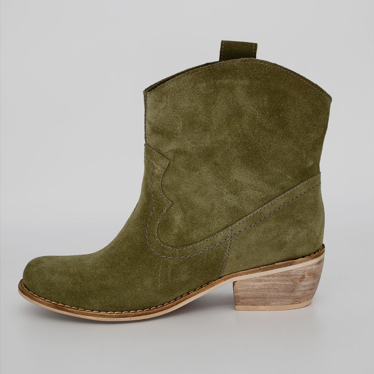 PAO PECADOS - Bota Trini Verde Pao Pecados