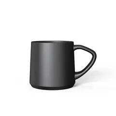 GENERICO - Pack 4 Tazas de Cerámica 90ml Negra