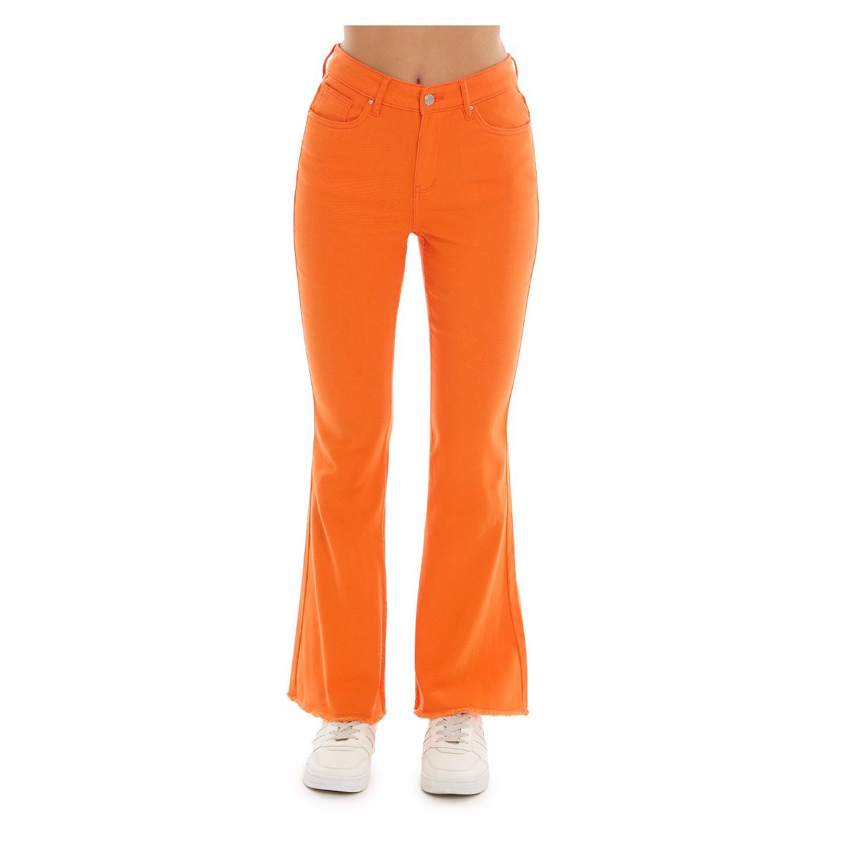 FASHION'S PARK - Jeans Mujer Flare Monse Rojo Fashion's Park