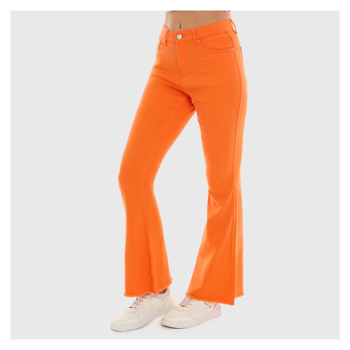 FASHION'S PARK - Jeans Mujer Flare Monse Rojo Fashion's Park