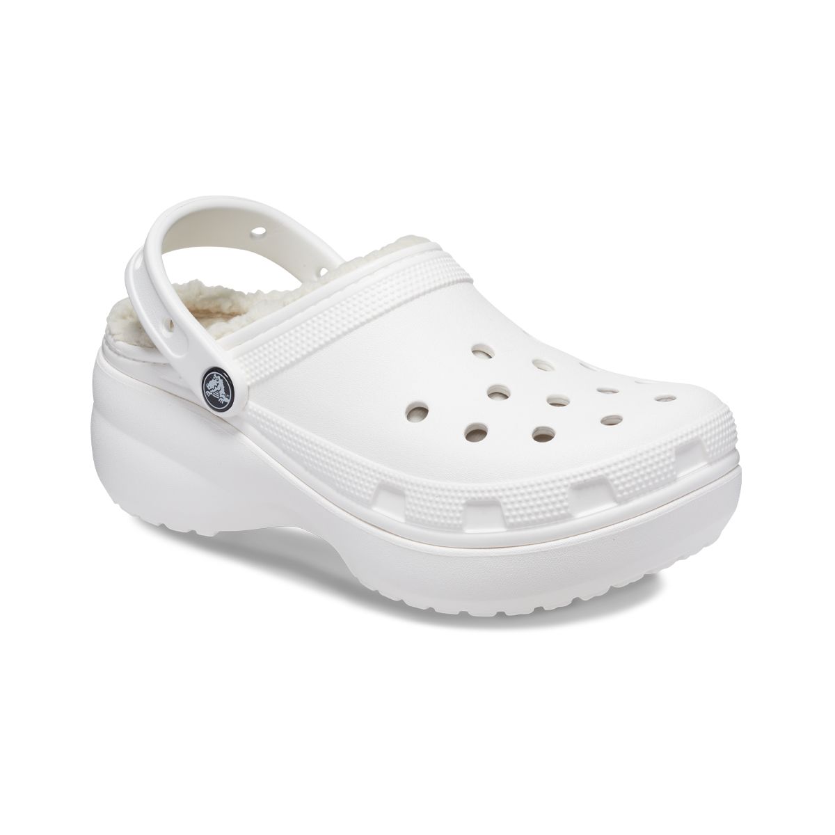 CROCS - Zueco Crocs Classic Platform Lined Mujer White