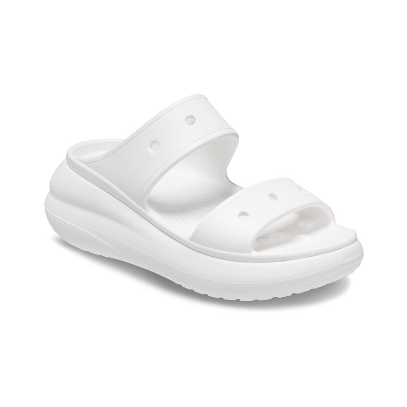 CROCS - Sandalia Crocs Classic Crush Mujer White