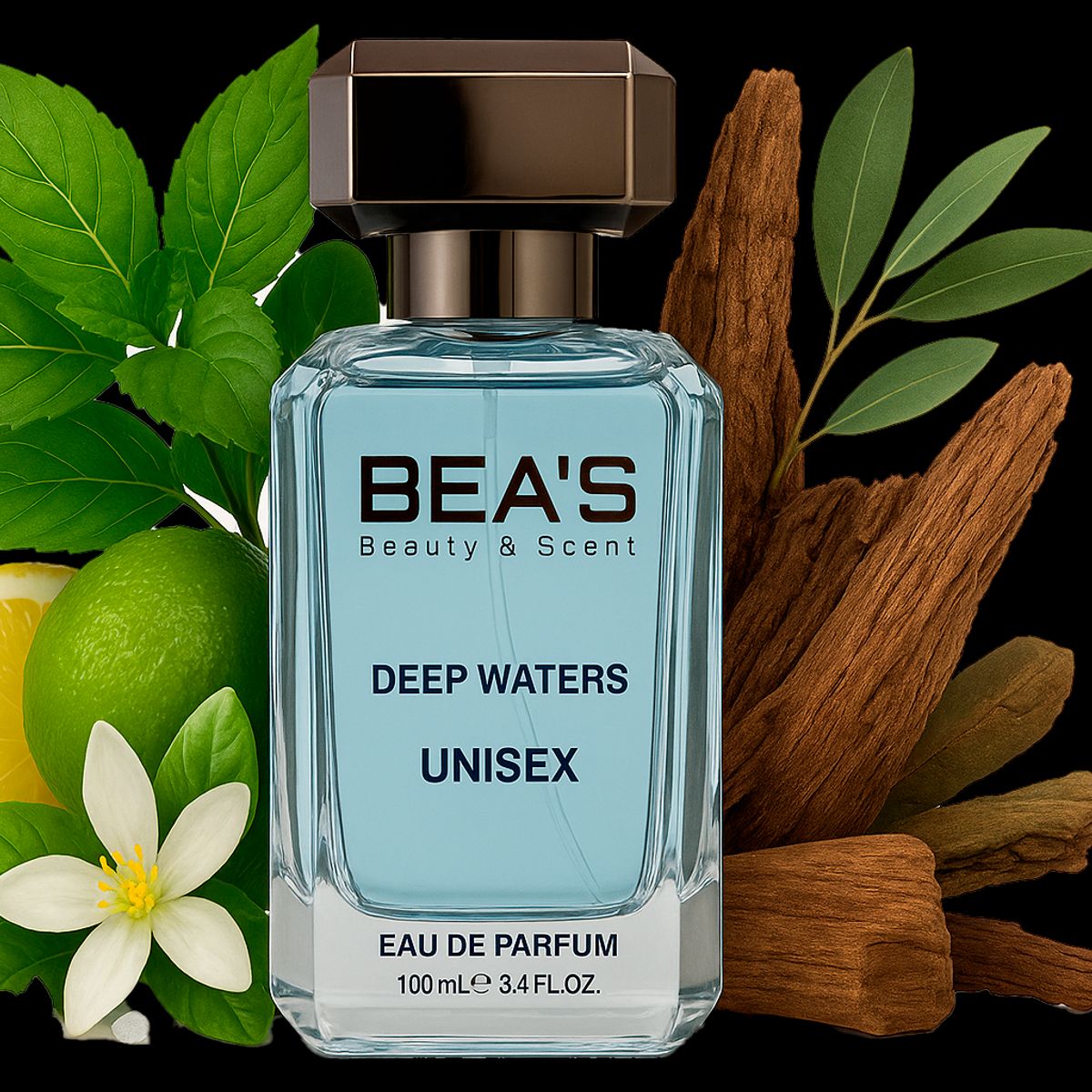 BEAUTY AND SCENTS - Perfume Beas Deep Waters  Unisex Edp 100 Ml