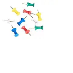 GENERICO - Chinchetas Chinches 40 Tachuelas Multicolores