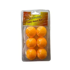 GENERICO - Pelota de ping ping 6 unidades PA-K3