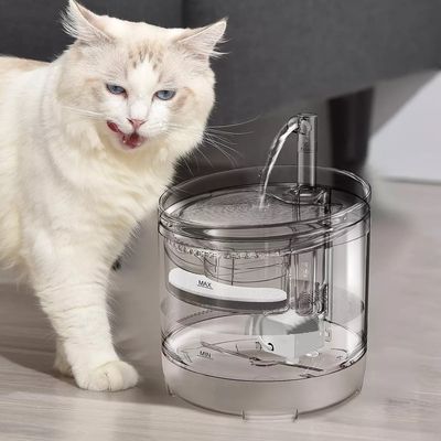 Imagen 2 del producto Bebedero Automático Fuente Agua Mascota Transparente