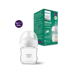 AVENT - Mamadera Natural Response Vidrio 120 ml