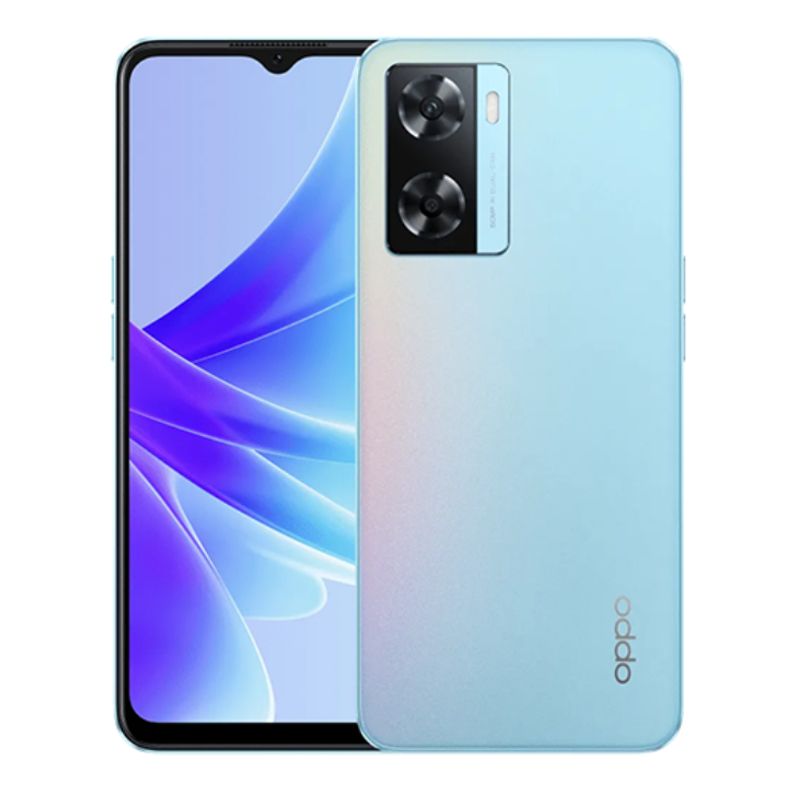 OPPO - Oppo A77 128GB - Celeste - Reacondicionado