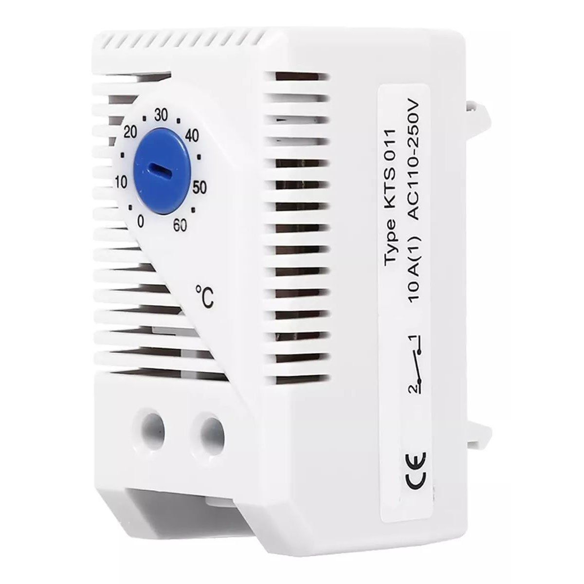KUANGYE - Termostato De Armario Normalmente Abierto Mecánico Stego Ajustable