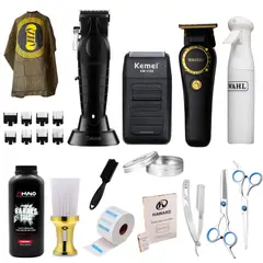 GENERICO - Combo De Barbero Todo En Uno - 3 Máquinas + Accesorios