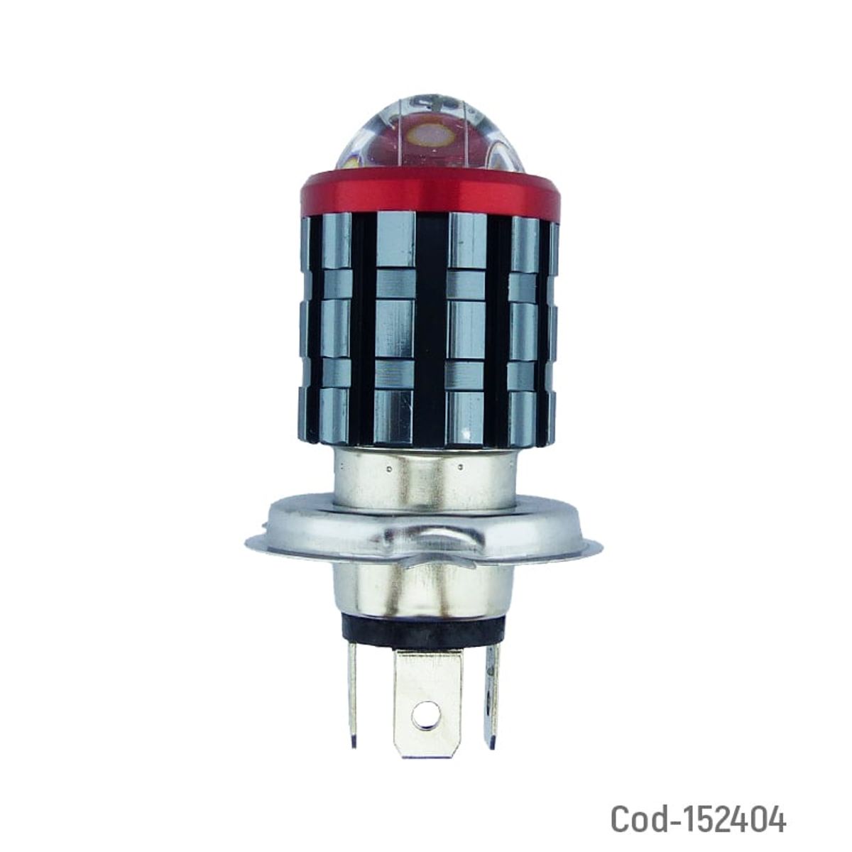GENERICO - Ampolleta Para Moto H-4 LED Ojo De Angel Marca LIUHJG De 20 Watt