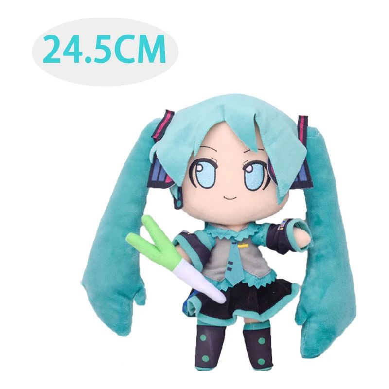 GENERICO - Hatsune Miku Peluche De Anime, 25 Cm, Gran Calidad.