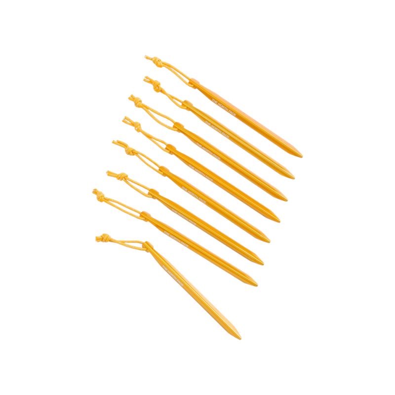 THE NORTH FACE - Varillas Para Carpa V-Stake M (8 Pack) Unisex Amarillo