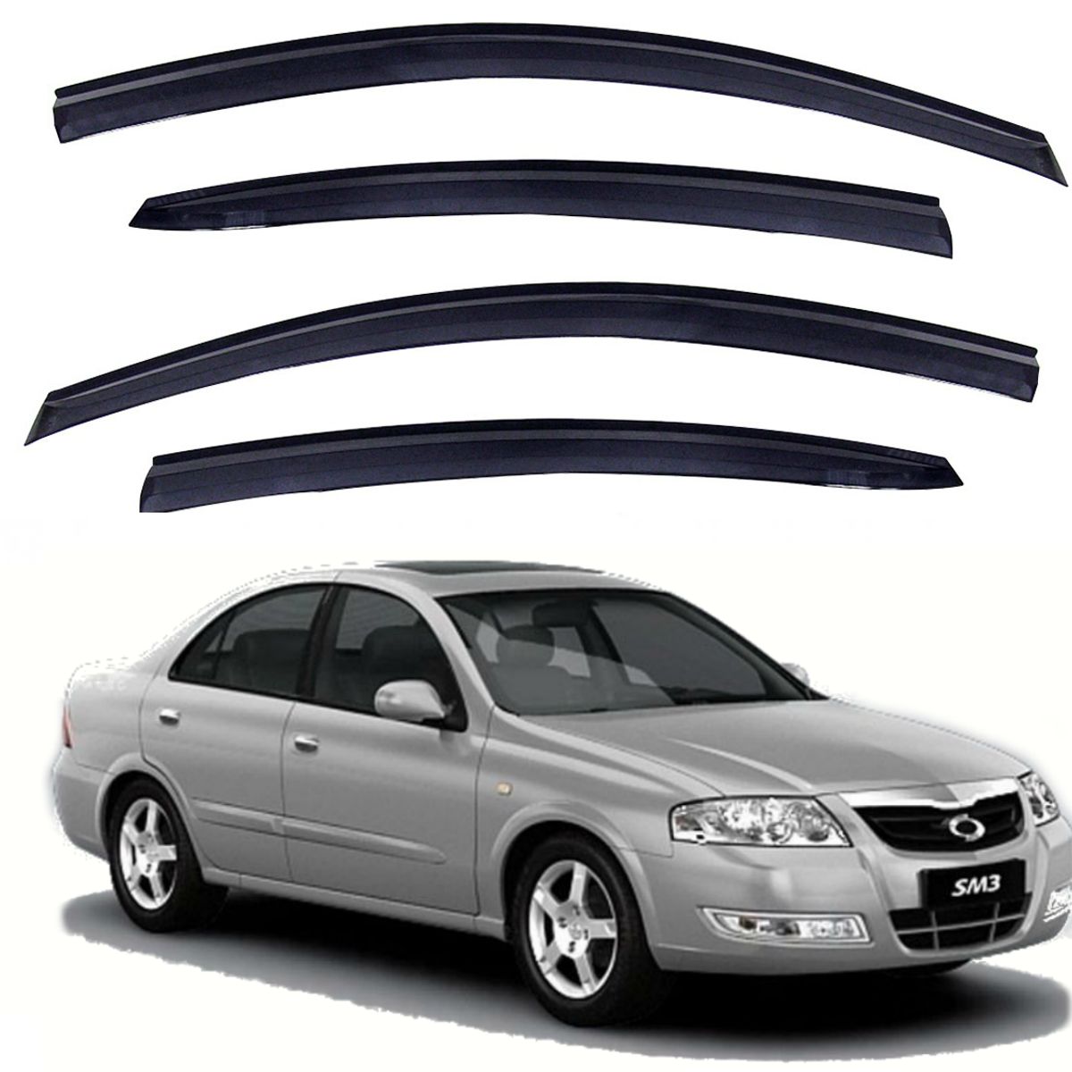 GENERICO - Bota Aguas Aletas SAMSUNG SM3 Sedan Todo año Karvas