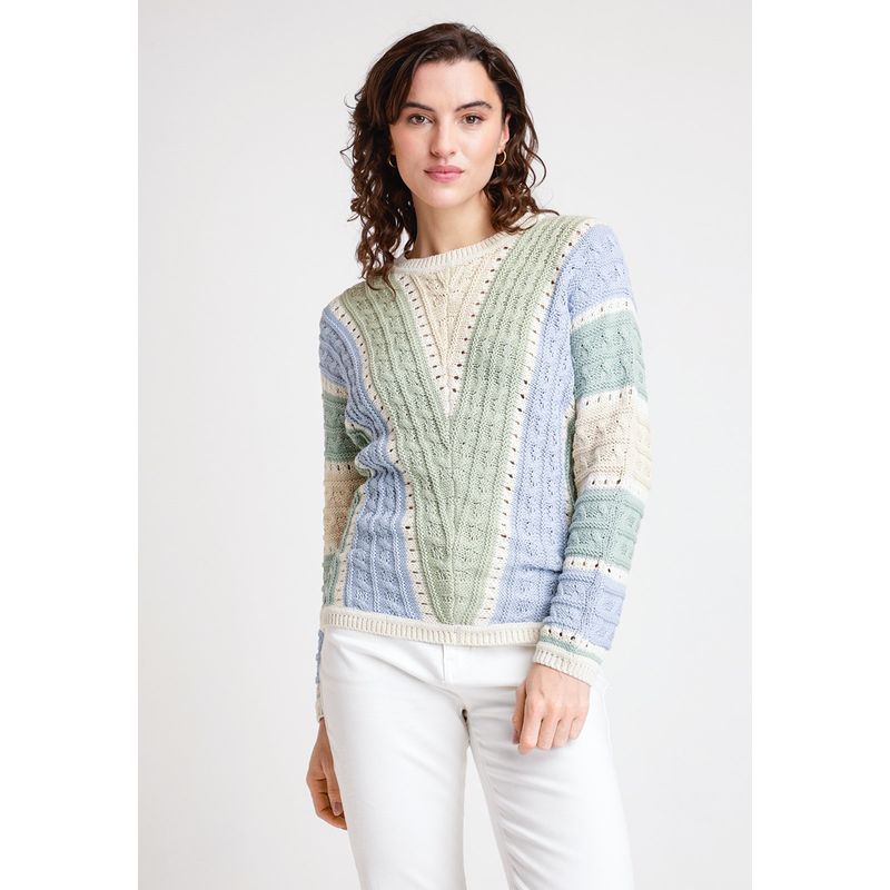 CANADIENNE - Tejido de Mujer Modelo Zoe Color Beige
