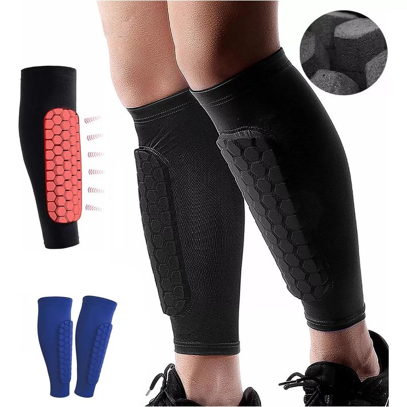 KUANGYE - Rodilleras Deportivas Fútbol Panel De Abeja Unisex 1 Par