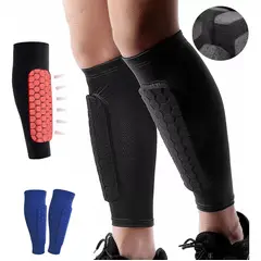 KUANGYE - Rodilleras Deportivas Fútbol Panel De Abeja Unisex 1 Par