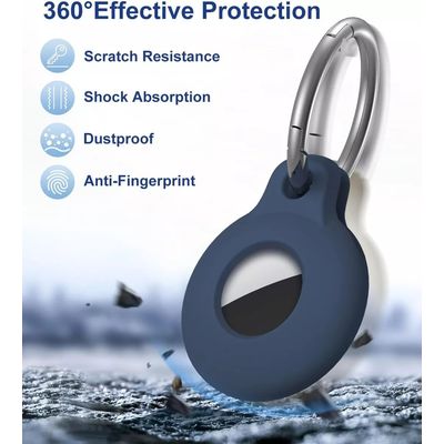 Imagen 2 del producto Kit 4 Llaveros Para Airtag Silicona De Alta Resistencia