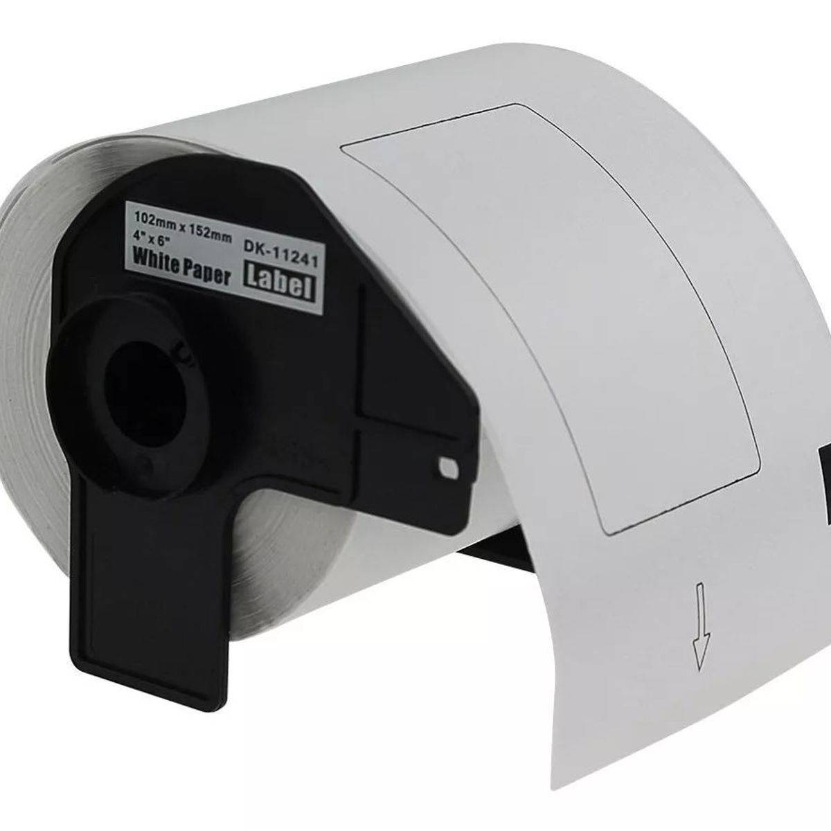 KUANGYE - Rollo De Etiquetas Dk 1241, 102mm X 152mm Con Base 200 Etq