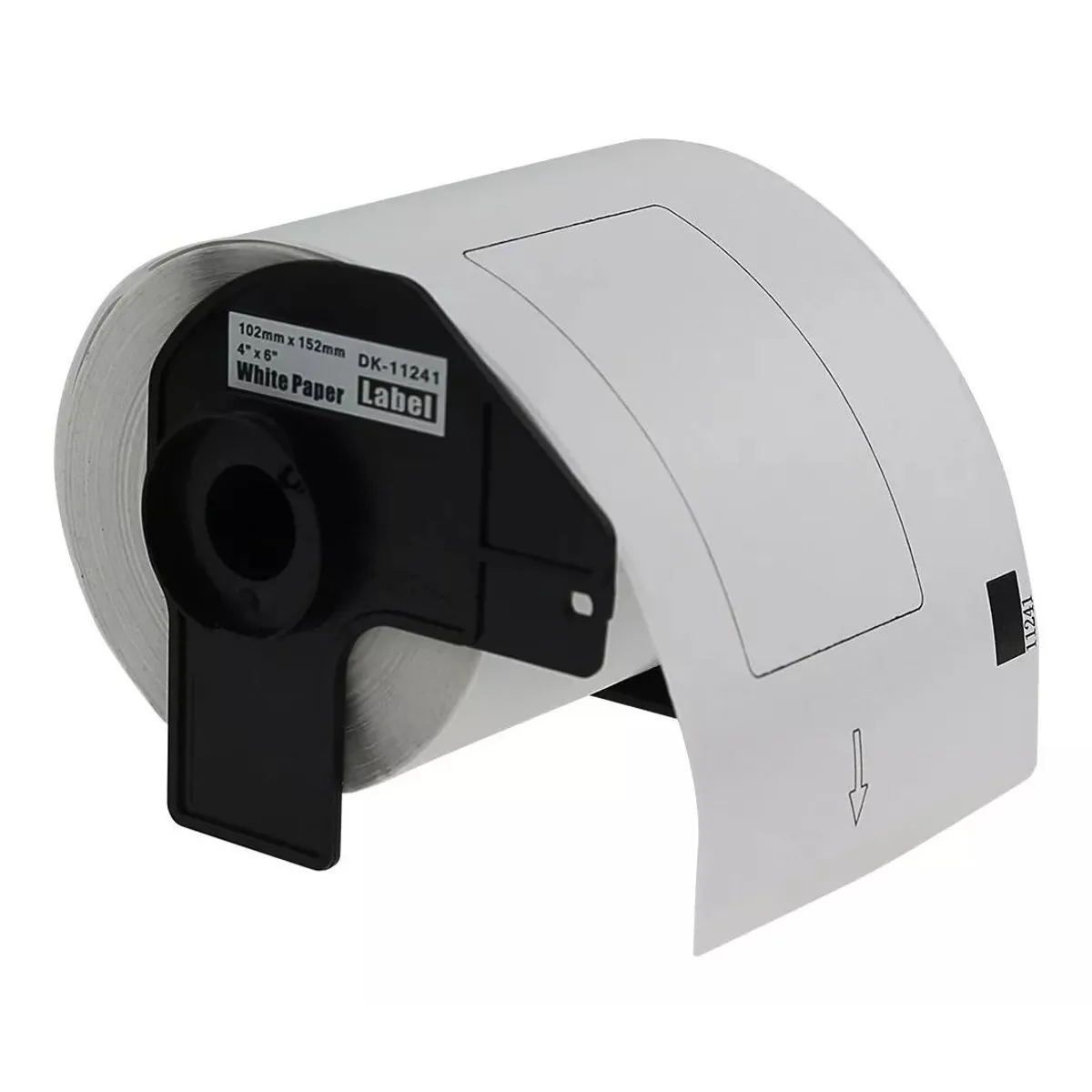 KUANGYE - Rollo De Etiquetas Dk 1241, 102mm X 152mm Con Base 200 Etq