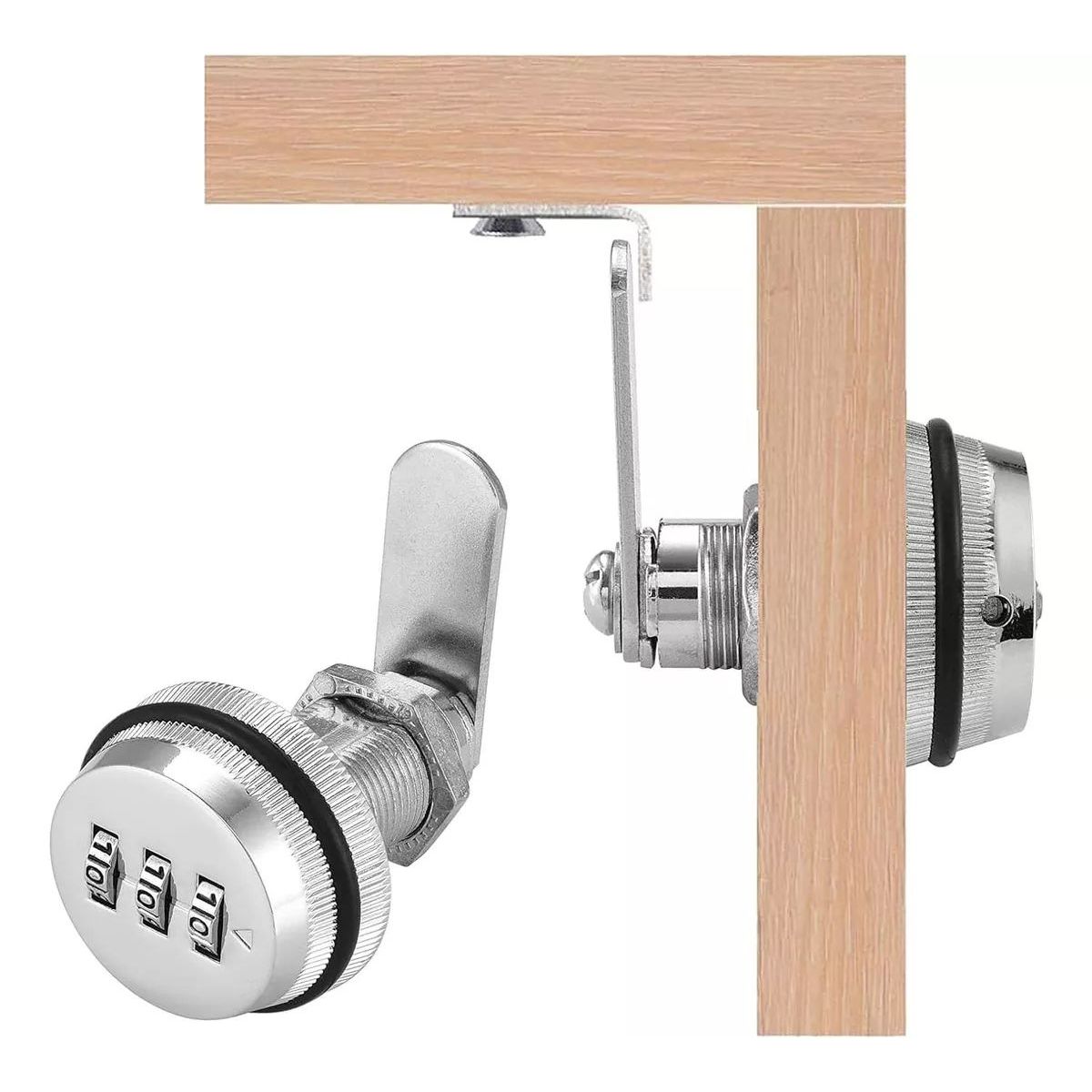 KUANGYE - Cerradura Mueble Lockers Casilleros Con Clave Ppuerta 20mm