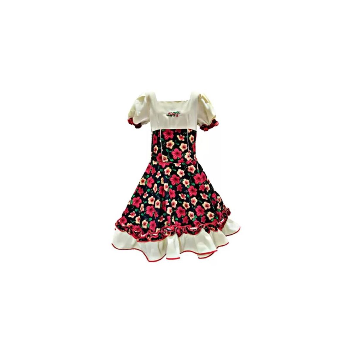 EKOI - Vestido Huasa Niñajuvenil Chinita Fechas Patrias Chile