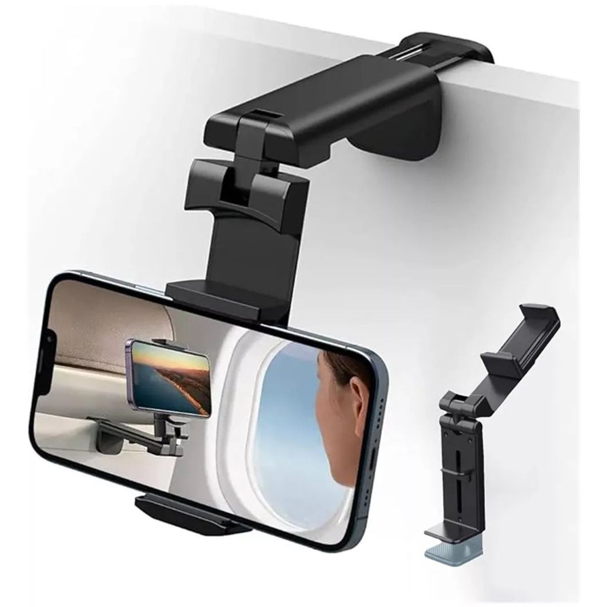 KUANGYE - Soporte Para Teléfono De Avión Multidireccional Rotación