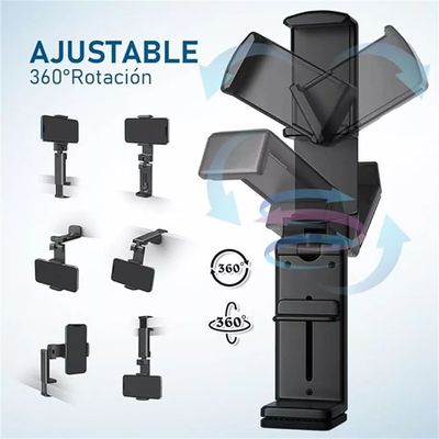 Imagen 2 del producto Soporte Para Teléfono De Avión Multidireccional Rotación