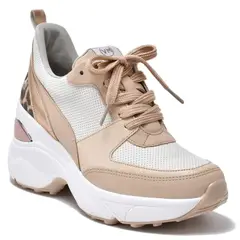 VIA MARTE - ZAPATILLA PLATAFORMA BEIGE CREM