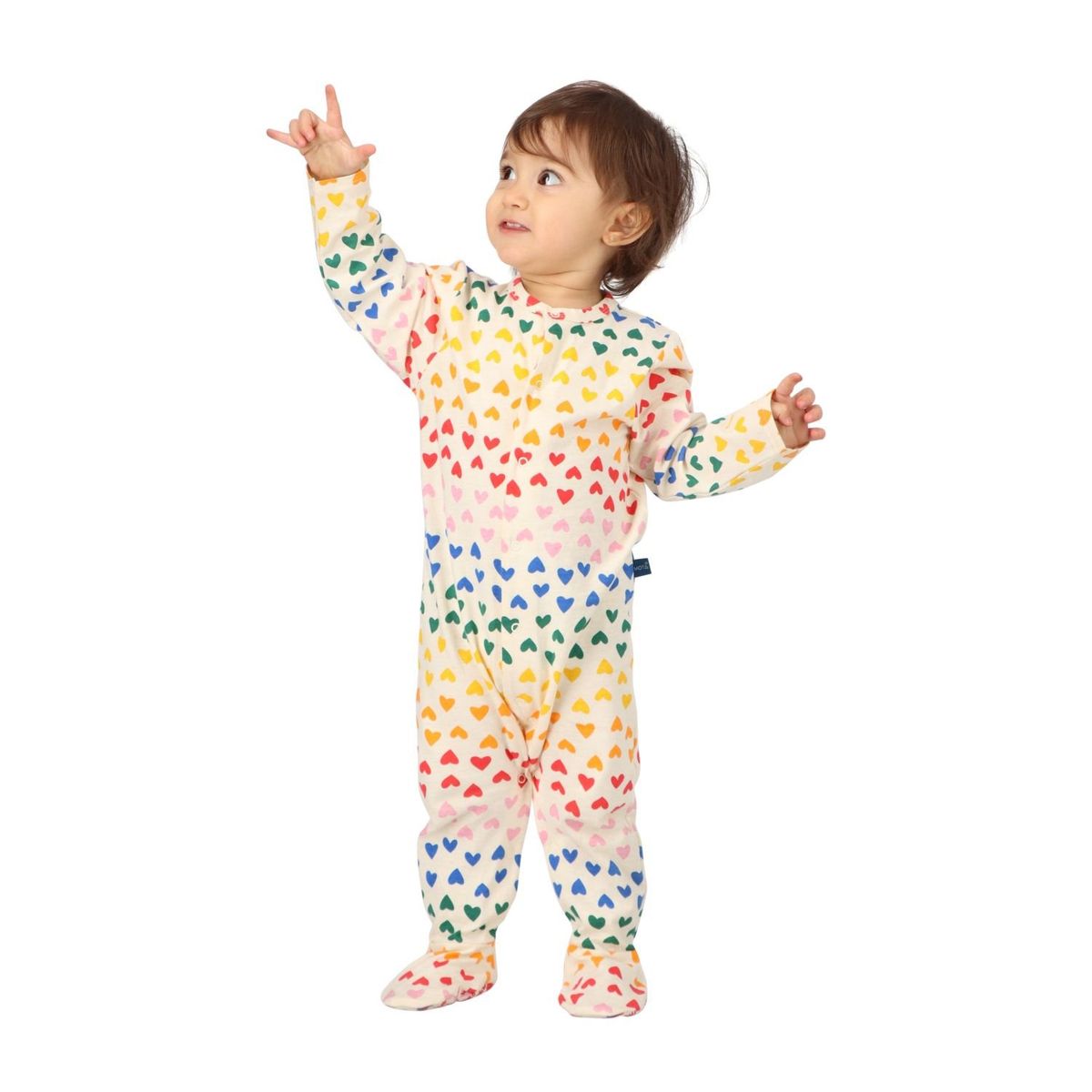 MOTA - Pijama Niña Algodón Beige Mota