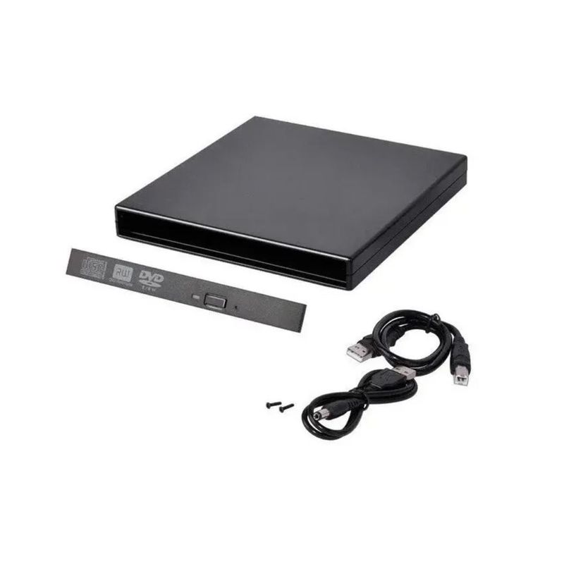 GENERICO - Cofre Para Cd Rom 2.5 Sata 12.7mm