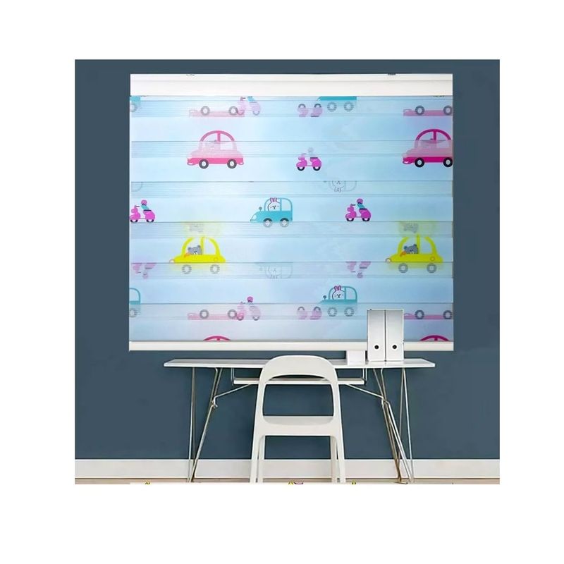 GENERICO - Cortina Roller Niños 120x180cm Cortinas Infantil
