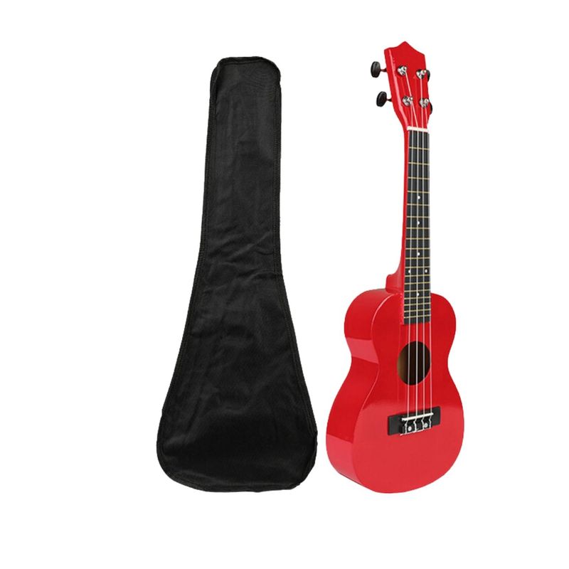 MOBII - Ukelele 23". Incluye Funda. Color Rojo
