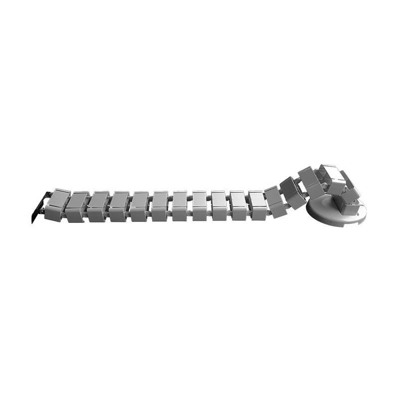 FORM OFFICE - Pasacables Vertebra 80 Gris claro Form