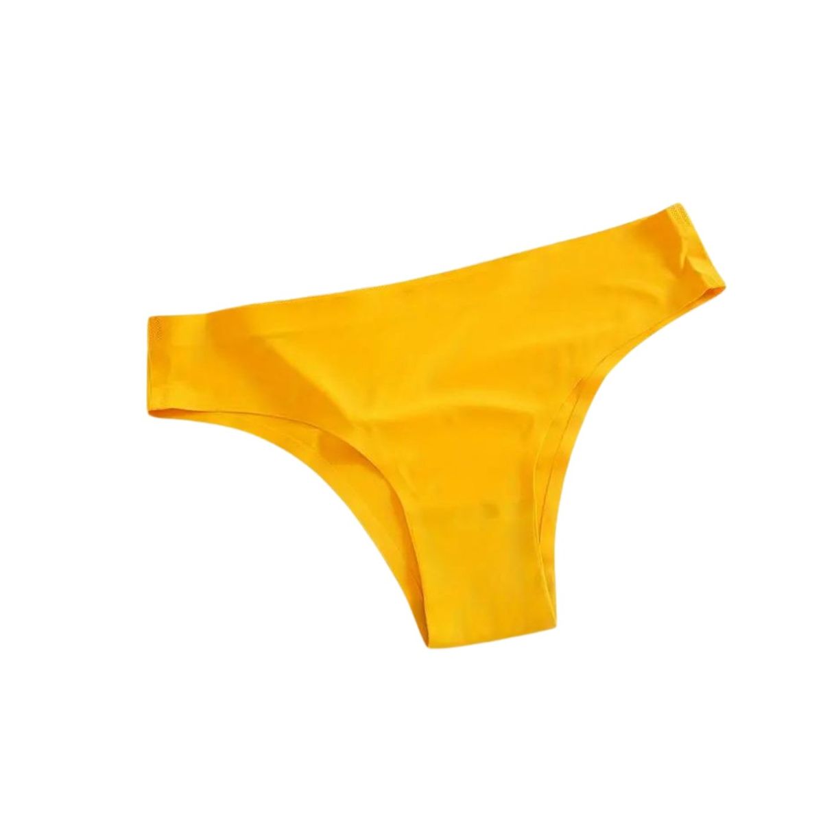 LIKE SHOP - Pack 2 Calzón Juvenil Mujer Amarillo Año Nuevo Tanga 342