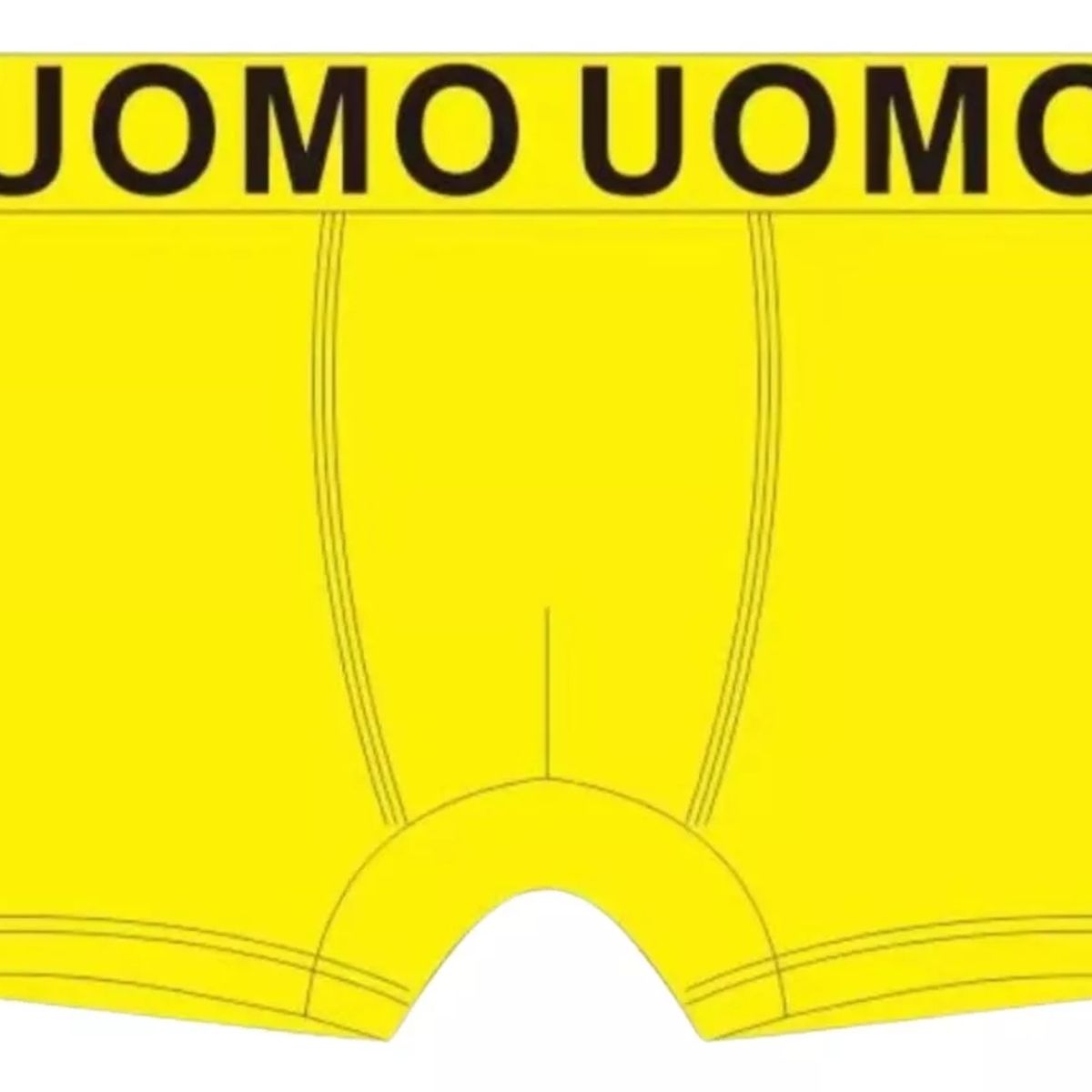 LIKE SHOP - Bóxer Hombre Calzoncillo Ropa Interior Amarillo Año Nuevo