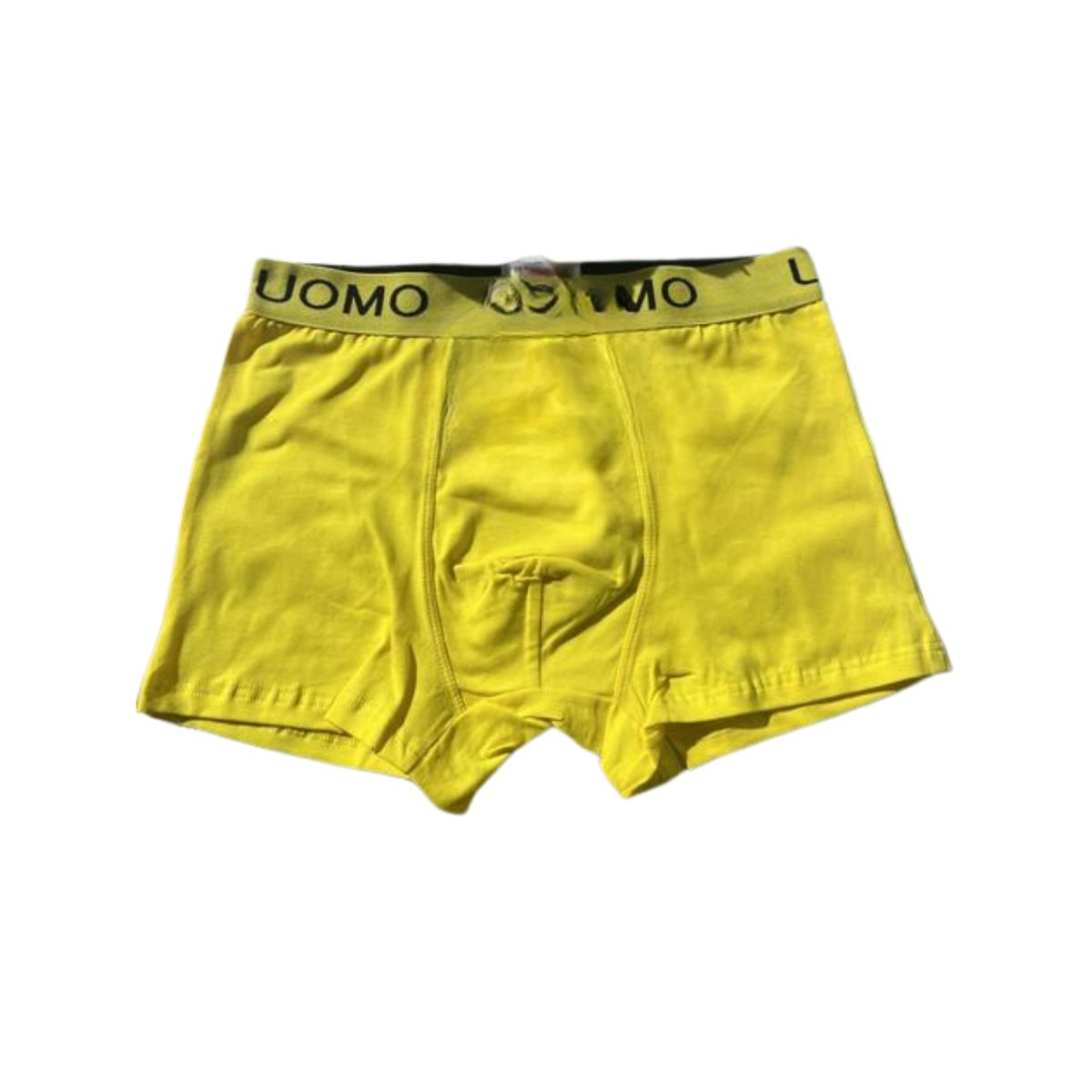 LIKE SHOP - Bóxer Hombre Calzoncillo Ropa Interior Amarillo Año Nuevo