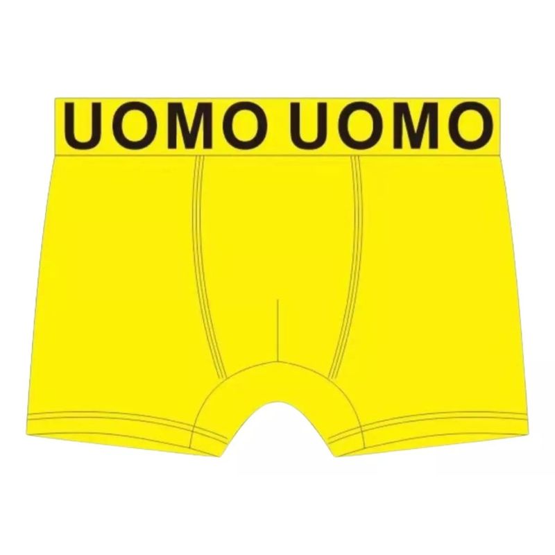 MPROPIA - Bóxer Hombre Calzoncillo Ropa Interior Amarillo Año Nuevo