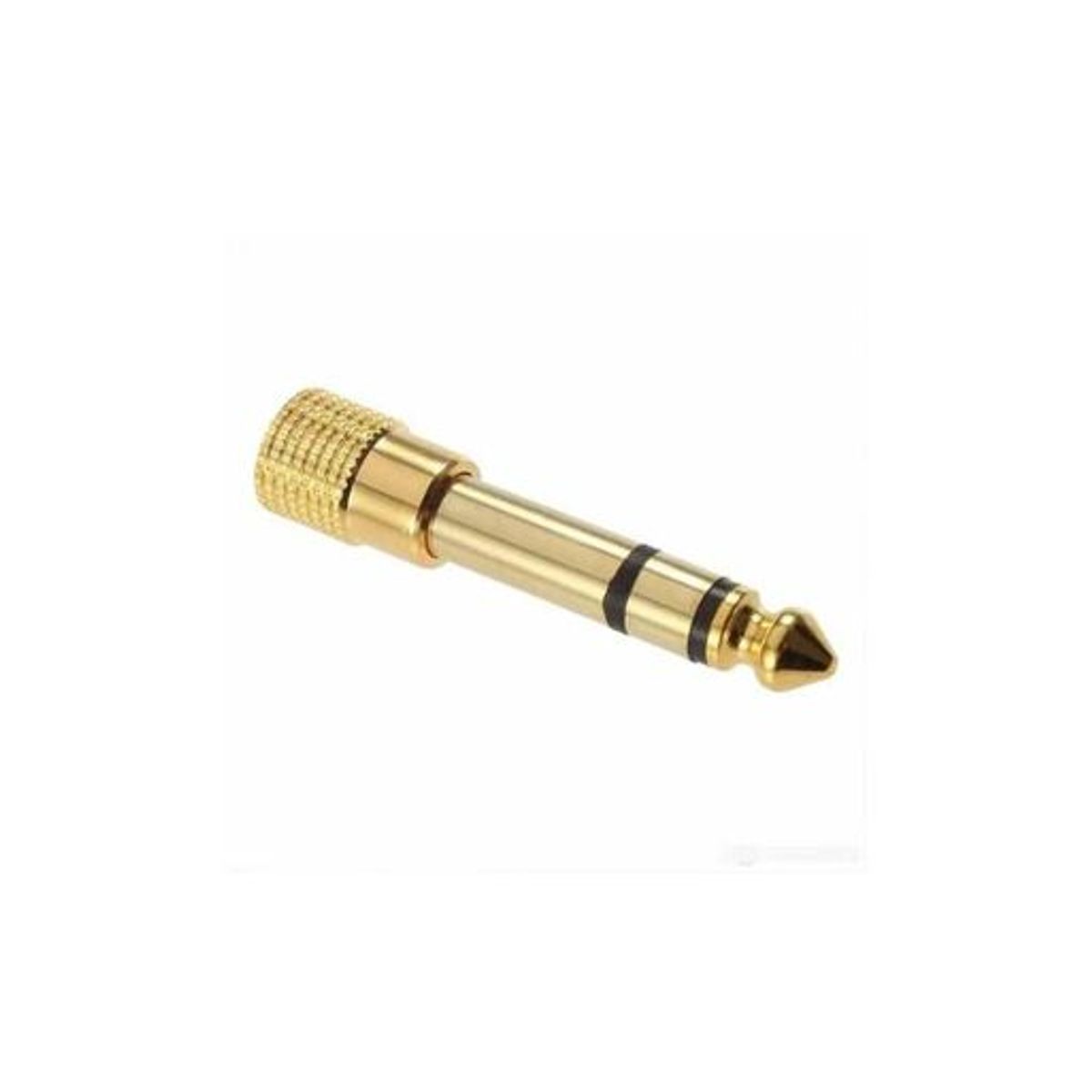 GENERICO - ADAPTADOR PLUS 3.5 - Hembra A 6.5 - Macho PARA MICROFONO ORO