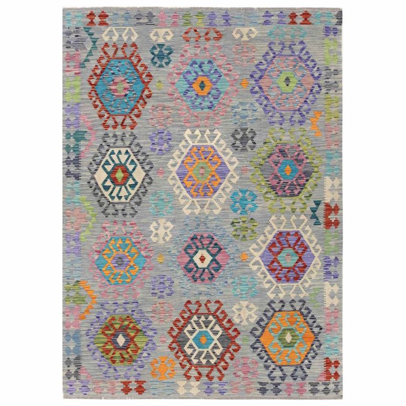 RUGS CL - Alfombra Rugscl Kilim Newtri 174x243 7078KP