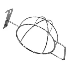 GENERICO - Pack 5 Ganchos Para Jockeys De Metal Malla Gorros