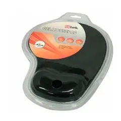 UTEK - Mouse Pad Con apoya Muñecas Gel Negro