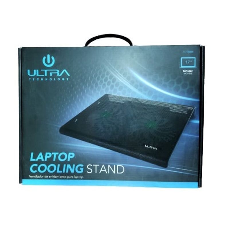 GENERICO - Ventilador enfriamiento Notebook Ultra de hasta 17 puerto USB